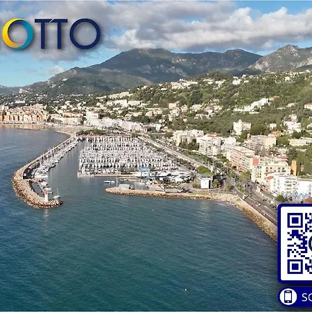 3 Pieces Avec Balcon, Apercu Mer, Calme, Proche Et Centre - - Fr-1-196-322 Apartamento Menton